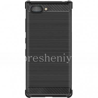 Buy Ikhamera ye-IMAK ye-Carbon Silicone ye-BlackBerry KEY2