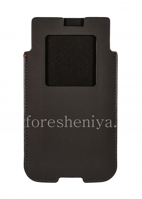Photogallery for Cuero original de la caja del bolsillo de la manga bolsillo BlackBerry KEYONE, Negro (negro) product