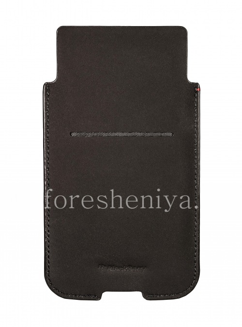 Photogallery for Cuero original de la caja del bolsillo de la manga bolsillo BlackBerry KEYONE, Negro (negro) product
