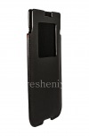 Photo 3 — मूल चमड़ा पॉकेट आस्तीन प्रकरण जेब BlackBerry KEYone, काला (काला)