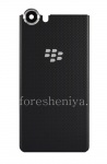 Original back cover for BlackBerry KEYone, Carbon Black