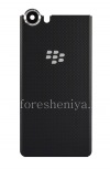 Photo 1 — sampul belakang asli untuk BlackBerry KEYone, Karbon hitam (Carbon Black)