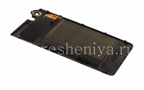 Photogallery for الغطاء الخلفي الأصلي لBlackBerry KEYone, أسود الكربون (الكربون الأسود) product