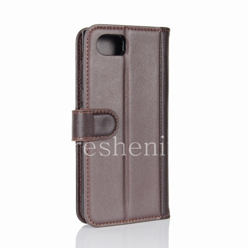 Photogallery for Leather case horizontally opening &quot;Classic&quot; for BlackBerry KEYone, Espresso product