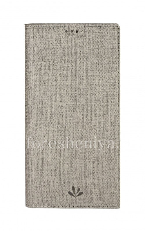 Photogallery for Isikhumba Case nendawo kokuvula Vili Folio ngoba BlackBerry KEYone, grey product