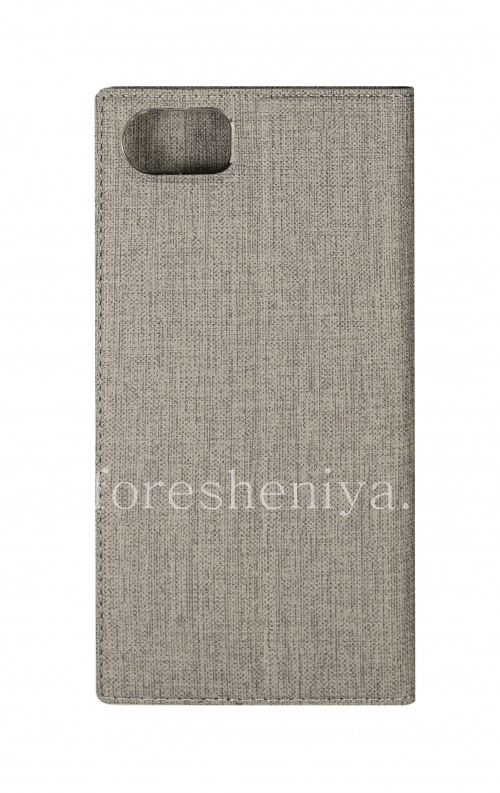 Photogallery for Isikhumba Case nendawo kokuvula Vili Folio ngoba BlackBerry KEYone, grey product