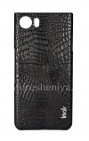 Photo 1 — Feste Kunststoffabdeckung, Abdeckung für IMAK Krokodil BlackBerry Keyone, schwarz