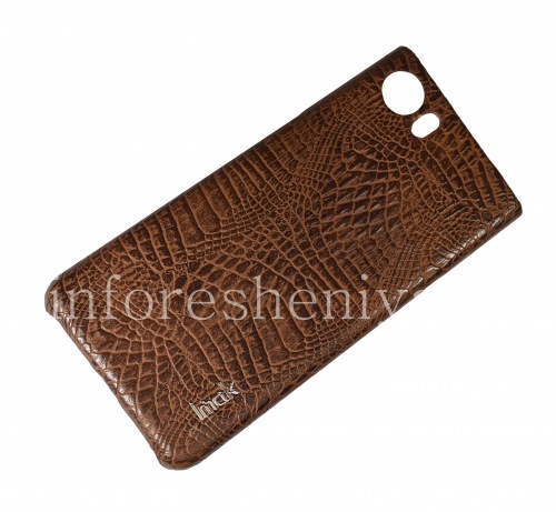 Photogallery for 公司塑料盖，盖IMAK鳄鱼BlackBerry KEYone, 棕色 product