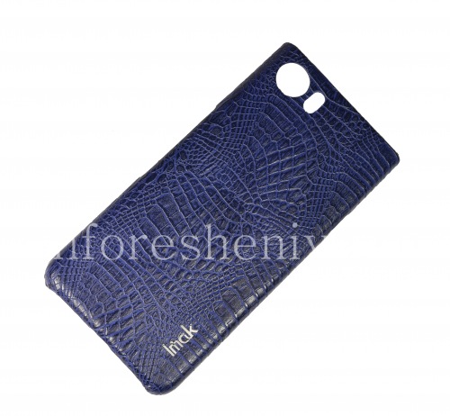 Photogallery for 公司塑料盖，盖IMAK鳄鱼BlackBerry KEYone, 深蓝色 product