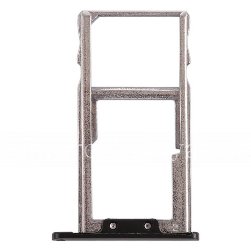 Photogallery for SIM card and memory card holder for BlackBerry KEYone, The black product
