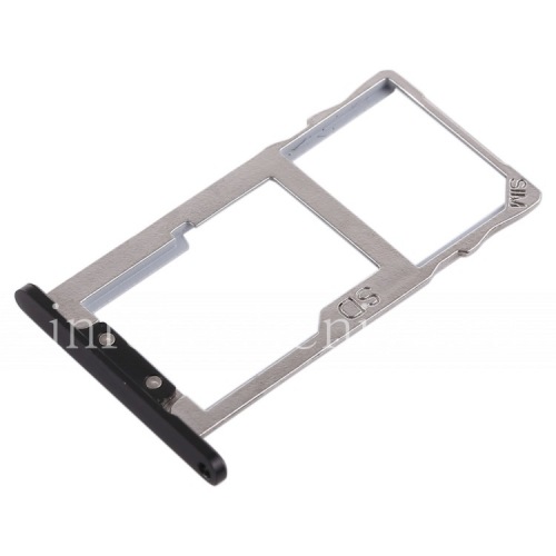 Photogallery for SIM card and memory card holder for BlackBerry KEYone, The black product