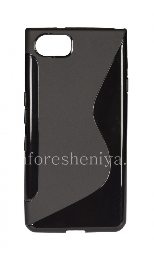 Photogallery for ठोस सरल BlackBerry KEYone के लिए सिलिकॉन प्रकरण, काला product
