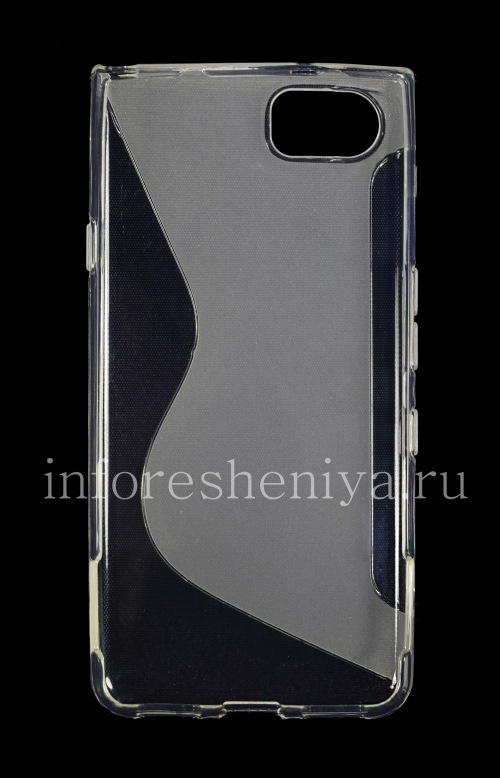Photogallery for ठोस सरल BlackBerry KEYone के लिए सिलिकॉन प्रकरण, पारदर्शक product