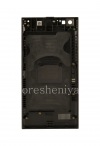 Photo 2 — cover belakang asli dengan pelek untuk BlackBerry Leap, abu-abu