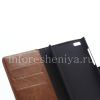 Photo 12 — 与开启功能水平皮套支架BlackBerry Leap, 褐色