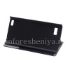 Photo 2 — Leather Case pembukaan horisontal "Kayu" untuk BlackBerry Leap, hitam