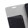 Photo 3 — চামড়া কেস অনুভূমিক উদ্বোধনী BlackBerry Leap জন্য "কাঠের", কালো