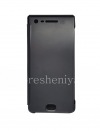 Photo 1 — Case kulit asli dengan cover terbuka Privacy Flip Case untuk BlackBerry Motion, Hitam