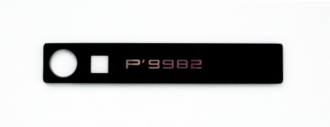ブラックベリーP'9982ポルシェデザインのためのカメラ, ブラック（黒）