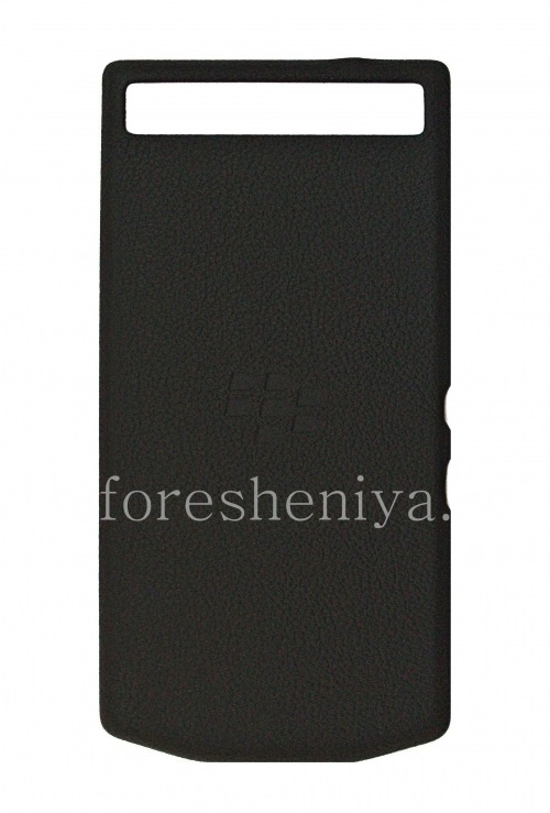 Photogallery for ブラックベリーP&#39;9982ポルシェデザインのためのオリジナルバックカバー, ブラック（黒） product
