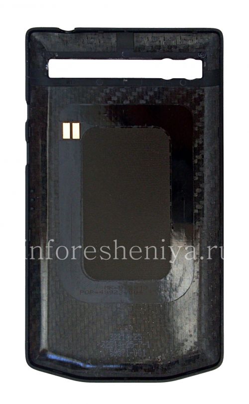 Photogallery for couverture arrière d&#39;origine pour BlackBerry P'9983 Porsche Design, Noir, Carbon (noir, Carbone) product