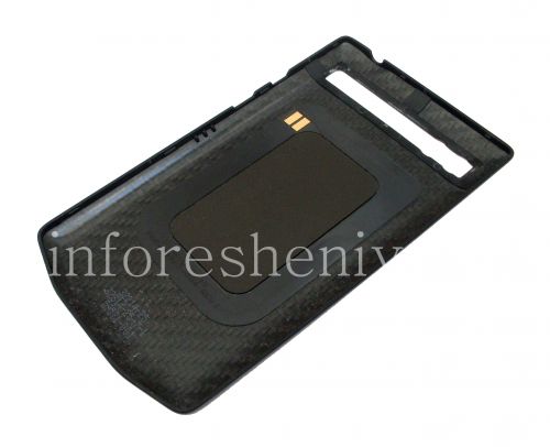 Photogallery for couverture arrière d&#39;origine pour BlackBerry P'9983 Porsche Design, Noir, Carbon (noir, Carbone) product