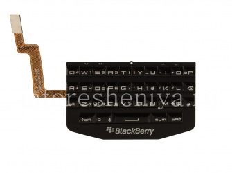BlackBerry P'9983 पोर्शे डिजाइन के लिए बोर्ड के साथ मूल अंग्रेजी कीबोर्ड विधानसभा, काला