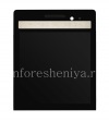 Photo 1 — LCD screen + Touchscreen in the assembly for BlackBerry P'9983 Porsche Design, Black with silver panel