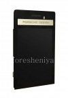 Photo 5 — Layar LCD + layar sentuh (Touchscreen) dalam perakitan untuk BlackBerry P'9983 Porsche Design, Hitam dengan plat perak