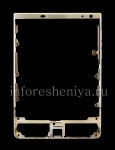 Original bezel in the assembly for BlackBerry Passport Silver Edition, Silver