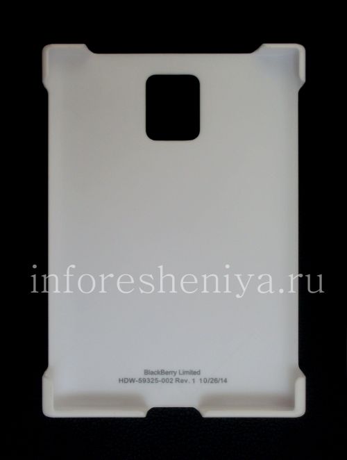Photogallery for Penutup plastik asli, menutupi Hard Shell Case untuk BlackBerry Passport, Putih (white) product