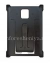 Photo 2 — BlackBerry Passport জন্য মূল চামড়া চামড়া ফ্লেক্স শেল কেস, ব্ল্যাক (কালো)