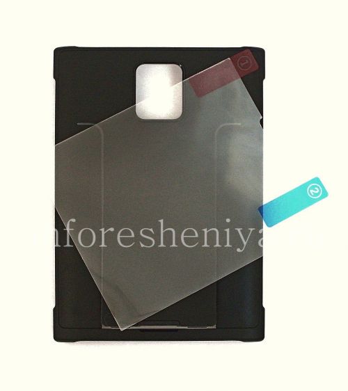 Photogallery for 原皮皮革的Flex壳牌案例BlackBerry Passport, 黑（黑） product