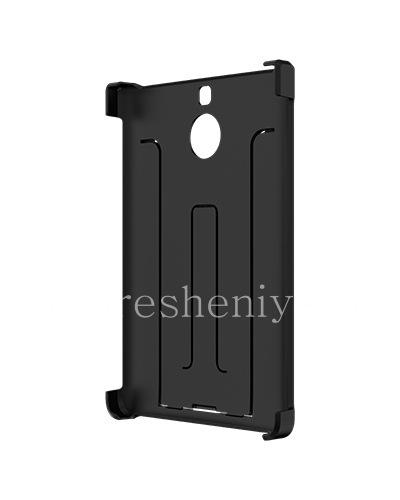 Photogallery for 原皮皮革的Flex壳牌案例BlackBerry Passport, 黑色（黑色），对银版 product