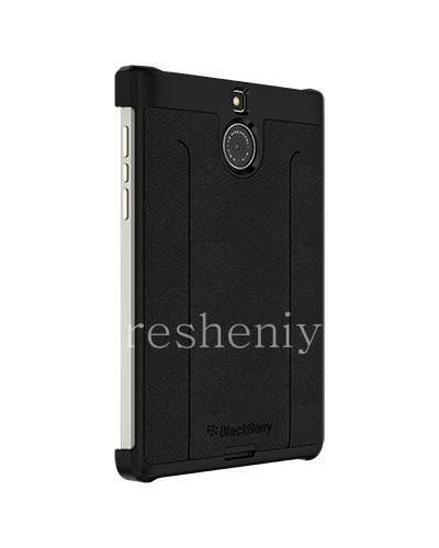 Photogallery for 原皮皮革的Flex壳牌案例BlackBerry Passport, 黑色（黑色），对银版 product