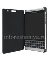 Photo 5 — L'étui en cuir d'origine à l'horizontale ouverture couvercle en cuir flip cas pour BlackBerry Passport, Noir (Noir), pour le Silver Edition