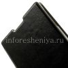 Photo 7 — Horizontal Ledertasche mit Öffnungsfunktion Tagebuch steht für Blackberry Passport, schwarz