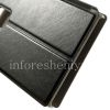 Photo 8 — Horizontal Ledertasche mit Öffnungsfunktion Tagebuch steht für Blackberry Passport, schwarz