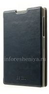 Photo 1 — Funda de cuero abertura horizontal con función de soporte Diary Software BlackBerry Passport, Azul oscuro