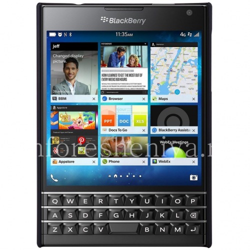Photogallery for Firm plastic cover, cover Nillkin Frosted Shield for BlackBerry Passport, Black, for Passport SQW100-1 product