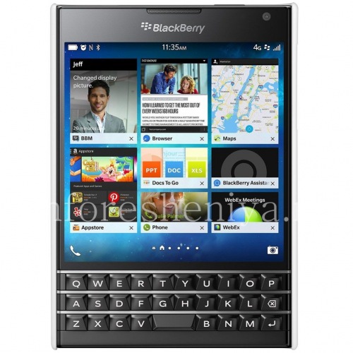 Photogallery for Firm plastic cover, cover Nillkin Frosted Shield for BlackBerry Passport, White, for Passport SQW100-1 product