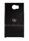 Photo 1 — La cubierta de plástico deslizable originales dura para BlackBerry Priv, Negro (Negro)