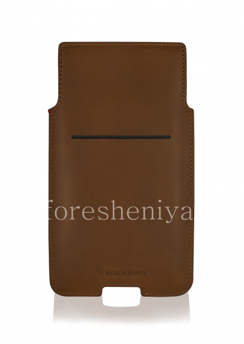 Photogallery for Original Leather Case-pocket Leather Pocket for BlackBerry Priv, Tan product