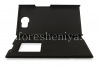 Photo 3 — ブラックベリープライベート用のフリップ蓋レザースマートフリップケース付き本革ケース, ブラック（黒）