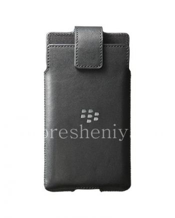 Original-Ledertasche mit Clip für Blackberry Lederholster Priv