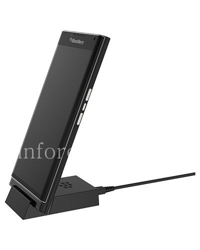 Photogallery for मूल डेस्कटॉप चार्जर &quot;ग्लास&quot; ब्लैकबेरी Priv के लिए सिंक फली, काला (काला) product