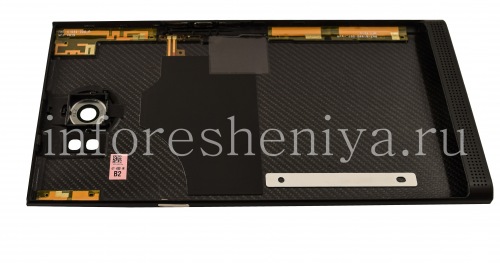 Photogallery for Ursprüngliche rückseitige Abdeckung für BlackBerry Priv, Ruß (Carbon Black) product