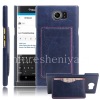 Photo 1 — Leather Case Cover untuk-BlackBerry Priv, biru