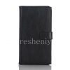 Photo 1 — Leather Case pembukaan horisontal "Classic" untuk BlackBerry Priv, hitam