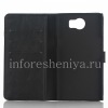 Photo 2 — Funda de cuero abertura horizontal "clásico" para BlackBerry Priv, negro